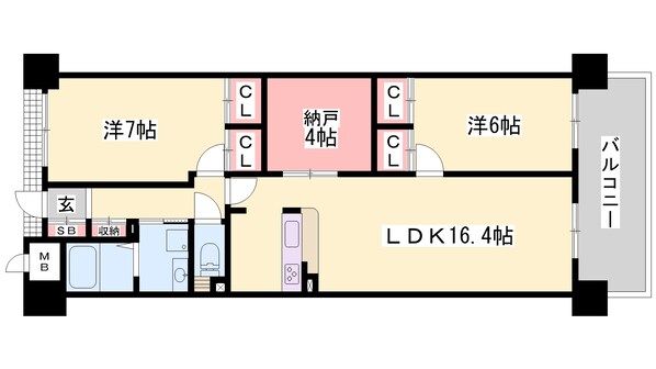 山陽姫路駅 徒歩14分 2階の物件間取画像